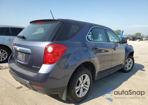 2013 Chevrolet Equinox Ls from USA, damaged, VIN 2GNFLCEK4D6402668